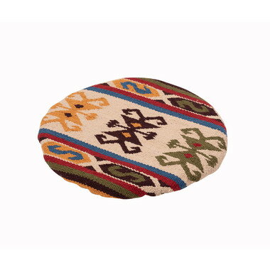 ビーズクッション キリムシートクッションC 座布団 ビーズクッション かわいい 北欧柄 椅子用クッション [2]