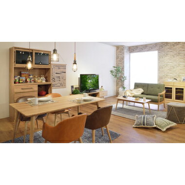 カラメリ センターテーブル 天然木 シンプル おしゃれ お洒落 新生活 リビング 木製 木目 ナチュラル 北欧