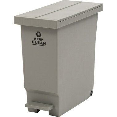 Rakuten - ごみ箱 ダストボックス ごみばこ ゴミ箱 バタフライ式 コンパクト 馴染みやすい おしゃれ ペール ペダル 省スペース 軽量 キャスター付き キャスター 取っ手 ペダル折りたたみ