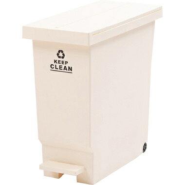 For Separated Refuse - ごみ箱 ダストボックス ごみばこ ゴミ箱 バタフライ式 コンパクト 馴染みやすい おしゃれ ペール ペダル 省スペース 軽量 キャスター付き キャスター 取っ手 ペダル折りたたみ