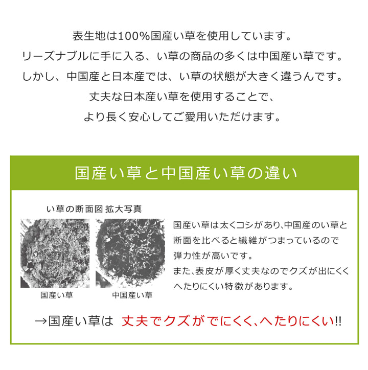純国産 フリーーマット 『ことり』 約70×120cm (中材:固綿15mm)