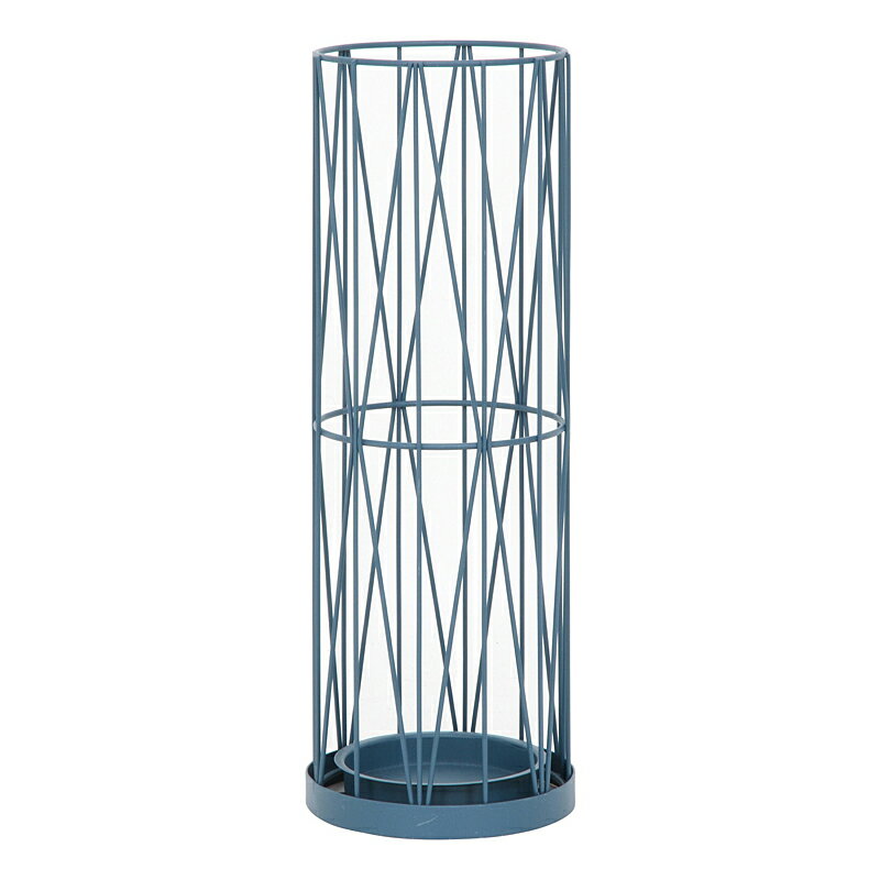 ウィル ワイヤーアンブレラスタンド ブルー【×4セット】【12947】