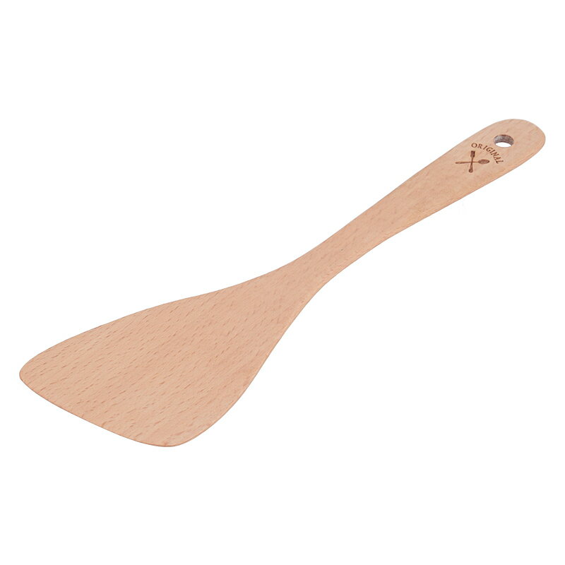 Soup Ladle （Holed） - 木製キッチンツール(ヘラ)【×6セット】【14787】