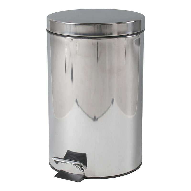 Rakuten - ステンレス ラウンドペダルペール 12L【×2セット】【78832】