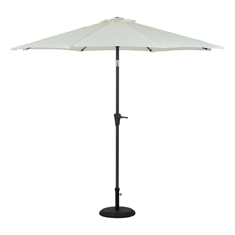 アルミパラソル 270cm アイボリー【85185】