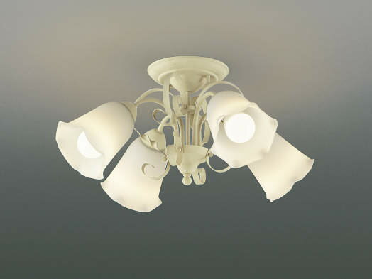 コイズミ照明 LEDシャンデリアライト 〜6畳向け 2700K電球色