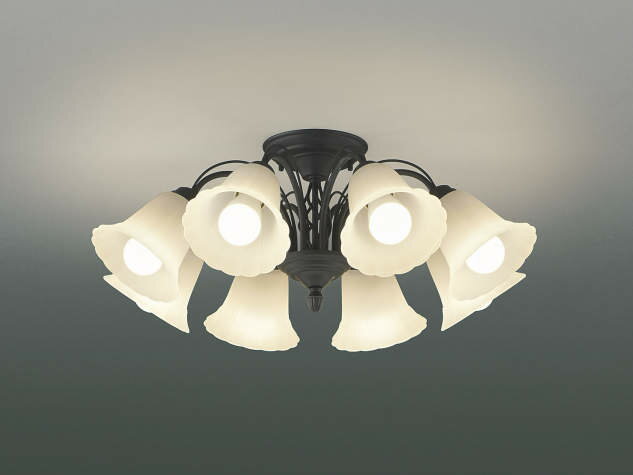 コイズミ照明 LEDシャンデリアライト 〜14畳向け 2700K電球色