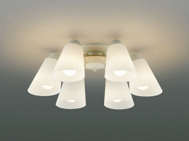 コイズミ照明 LEDシャンデリアライト 〜10畳向け 2700K電球色