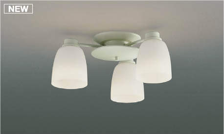 コイズミ照明 LEDシーリングライト 引掛シーリング対応 〜4.5畳向け 2700K電球色 シャンデリア風 3灯 ..