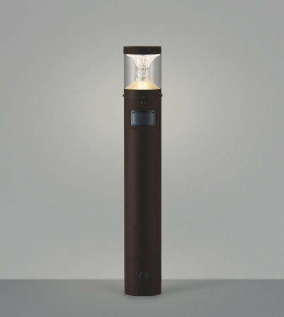 コイズミ照明 LEDガーデンライトポール灯 屋外 人感センサー付 2700K電球色