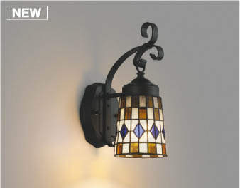 コイズミ照明 玄関灯 アンティーク LED防雨ブラケットライト 屋外 2700K電球色