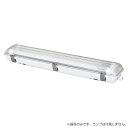 LED蛍光灯 led 蛍光灯 LED器具キット 器具のみ キット形式器具 完全防水 防塵 屋外用防水防湿密閉形20型2灯式 20W 58cm IP65 国内メーカー製品 灯具 G13口金 直管型LEDランプ ベースランプ カーポート 倉庫 養豚場 養鶏場 牛舎 食品工場 粉塵の多い工場 立体駐車場 駐輪場