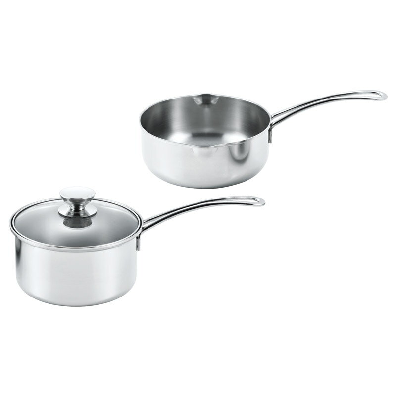 Yukihira Pans - ルチェンテ IH対応行平鍋18cm&片手鍋16cm