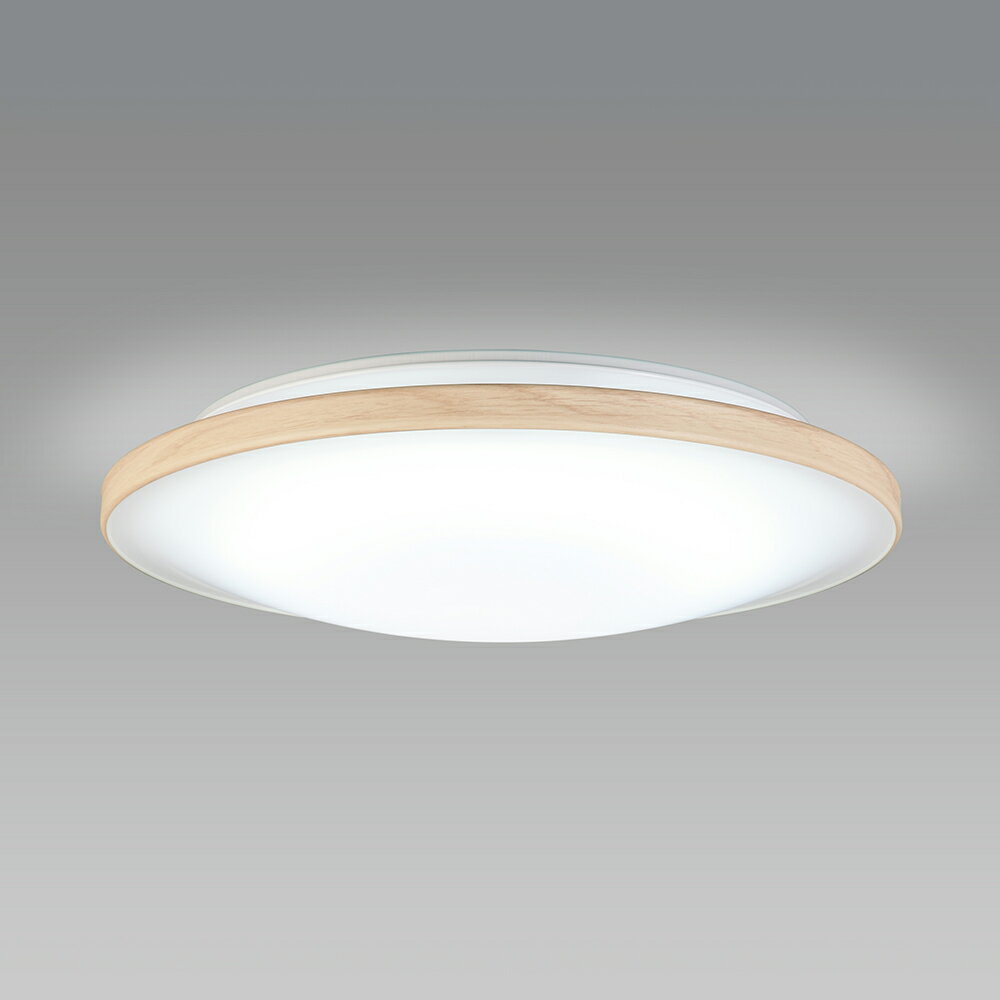 ホタルクス LED小型シーリングライト 木目調モール シンプル おしゃれ LIFELED'S 昼白色5000K 1700lm 14W