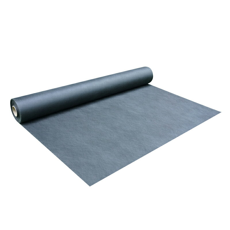 Rakuten - 高密度防草シート 人工芝用防草シート 透水性 タフストップ 巾1m×長さ50m 1ロール よれにくい ほつれにくい 高耐久 軽量 遮光率99.95％ ほつれにくい 雑草対策 防草 雑草 高密度 熱 紫外線