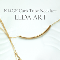 レディースジュエリー ネックレス ゴールド K14GF ゴールドフィルド 14金張り シンプル 重ねづけ チュ..