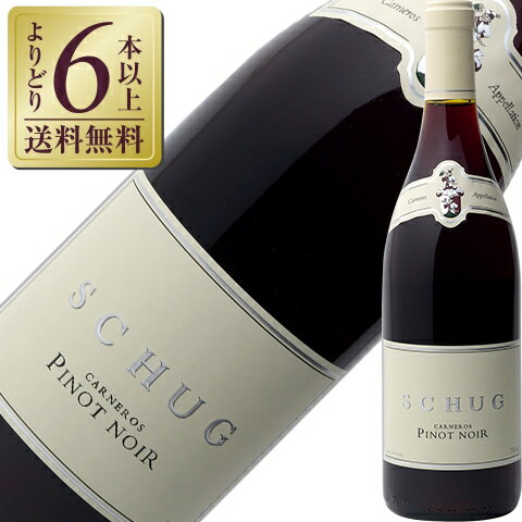 【よりどり6本以上送料無料】 シュグ カーネロス エステート ワイナリー ピノ ノワール カーネロス 2022 750ml アメリカ カリフォルニア 赤ワイン