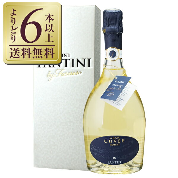 【よりどり6本以上送料無料】 ファルネーゼ ファンティーニ スプマンテ グラン キュヴェ ギフトボックス入り 750ml スパークリングワイン イタリア