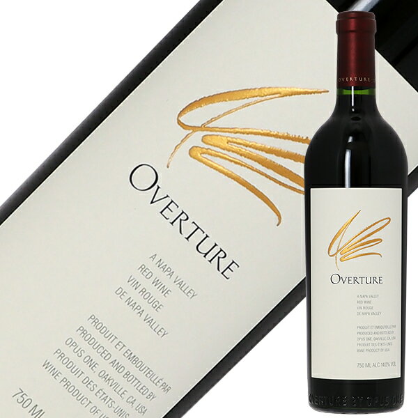 オーパス ワンのセカンドワイン オーヴァーチュア NV 750ml アメリカ カリフォルニア 赤ワイン