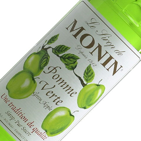 【05/11入荷予定】モナン グリーンアップル シロップ 700ml monin