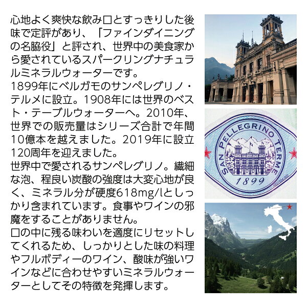 【送料無料】 サンペレグリノ イタリアン スパークリングドリンク アランチャータ ...