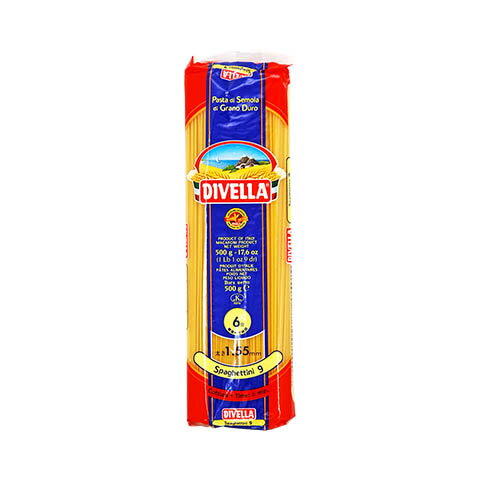 ディヴェッラ DIVELLA No.9 スパゲッティーニ 1.55mm 500g 包装不可