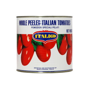 イタリアット（旧モンテベッロ） ホールトマト 丸ごと 2550g 1梱包6缶まで 包装不可