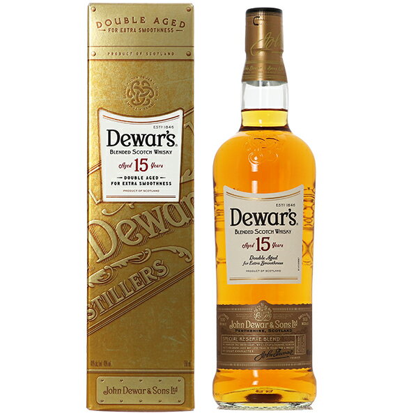 デュワーズ 15年 40度 箱付 750ml 正規