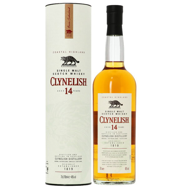 CLYNELISH クライヌリッシュ 14年 46度 正規 箱付 700ml 包装不可