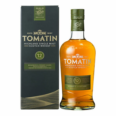 TOMATIN トマーティン 12年 43度 箱付 700ml 正規