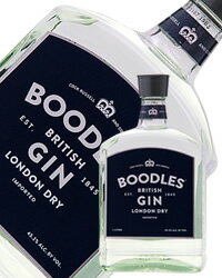 【包装不可】 ブードルス ブリティッシュ ジン 45.2度 1000ml 並行