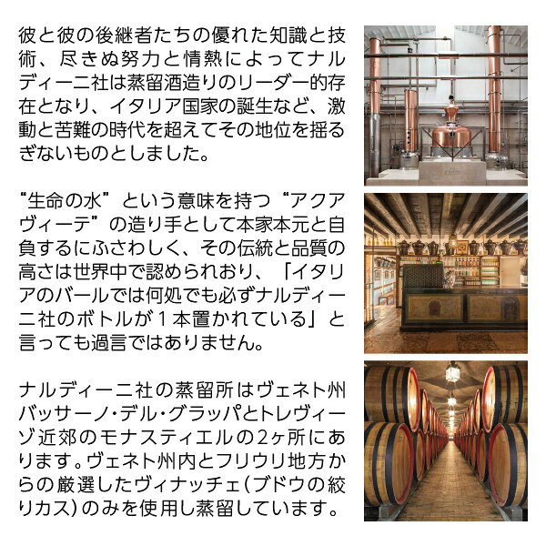 酒類の総合専門店 フェリシティーのナルディーニ アクア ディ チェドロ 29度 700ml｜アングル3