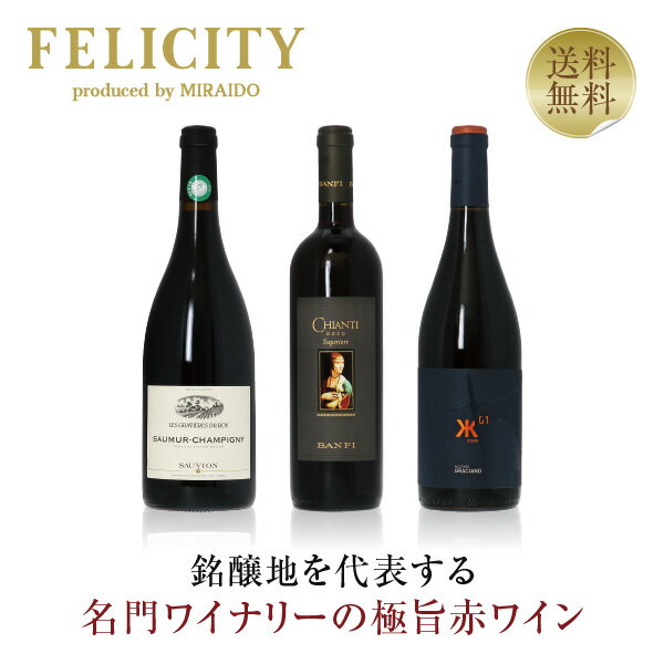 250円OFFクーポン対象 【7】注目の作り手 極旨赤ワイン 3本セット 第21弾 750ml×3 飲み比べ ワイン セット 【送料無料】【包装不可】