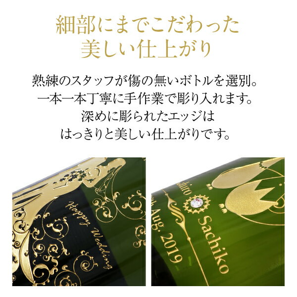 【お一人様3本限り】 【彫刻】【送料無料】 名入れ モエ エ シャンドン ブリュット アンペリアル ギフト箱入 750ml 正規 シャンパン シャンパーニュ フランス ワンポイント 誕生日 プレゼント ギフト ラッピング無料