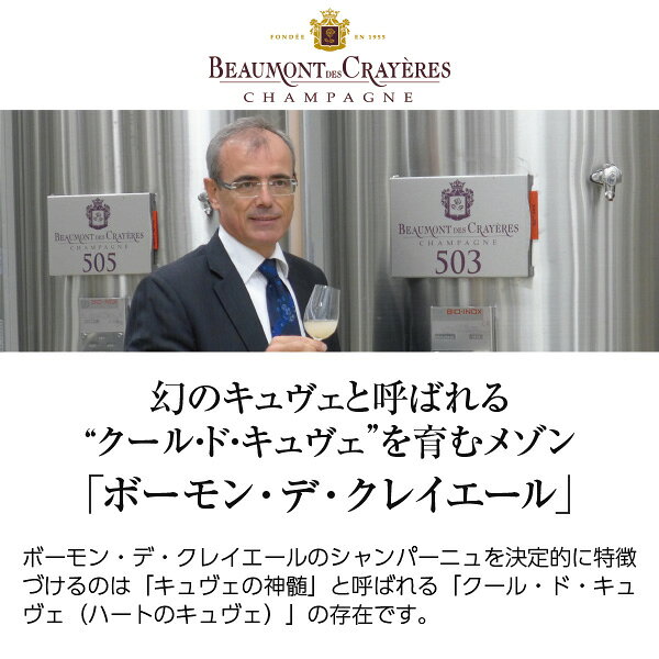 【よりどり6本以上送料無料】 ボーモン デ クレイエール グランド レゼルブ ブリュット 箱付 750ml シャンパン シャンパーニュ ピノ ムニエ フランス ledled-10022162 酒類の総合専門店 フェリシティー サンプル画像2