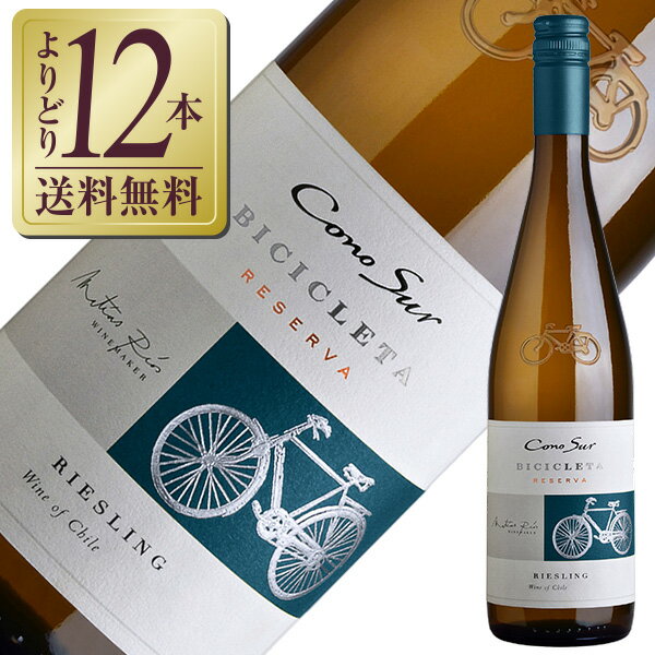 【よりどり12本送料無料】 コノスル ビシクレタ レゼルバ リースリング 2022 750ml 白ワイン チリのサムネイル