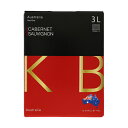 ITEM INFORMATION 黒スグリやカシスのフレーバー 程よいタンニンが感じられる 飲みやすくバランスの取れたワイン KB AUSTRALIA CABERNET SAUVIGNON KB オーストラリア カベルネ ソーヴィニヨン KB オーストラリア・カベルネ・ソーヴィニヨンは、デイリーワインにぴったりの3リットル容量バッグ・イン・ボックスワイン。 オーストラリア産のカベルネ・ソーヴィニヨンを使い、飲みやすくバランスのとれた味わいにに仕上がっています。 Tasting Note 黒スグリやカシス、熟したベリーのフレーバーに、程よいタンニンが感じられる、飲みやすくバランスの取れたミディアムボディ。 ほのかなミントと胡椒のニュアンスのある余韻が感じられます。 商品仕様・スペック 生産者南アルプスワインアンドビバレッジ（株） 生産地オーストラリア 品　種カベルネ・ソーヴィニヨン テイスト辛口 タイプ赤 / ミディアムボディ 内容量3000ml 提供温度14-16℃ ※ラベルのデザインやヴィンテージが掲載の画像と異なる場合がございます。ご了承ください。※アルコールとアルコール以外を同梱した場合、楽天のシステム上クール便を選択できません。クール便ご希望の方は、備考欄の「その他のご要望」に記載ください（クール便代金 324円（税込））。