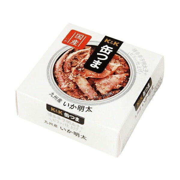 K&K 缶つま 九州産 いか明太 40g 缶詰 食品 おつまみ ...
