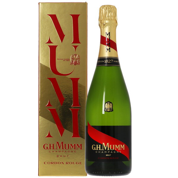 シャンパンのギフト マム コルドン ルージュ ブリュット 箱付 750ml 並行 シャンパン シャンパーニュ フランス 包装不可