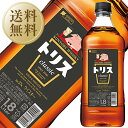 【送料無料】 サントリー ウイスキー トリス クラシック 37度 ペットボトル 1800ml（1.8L） 6本 1ケース 包装不可 他商品と同梱不可 クール便不可