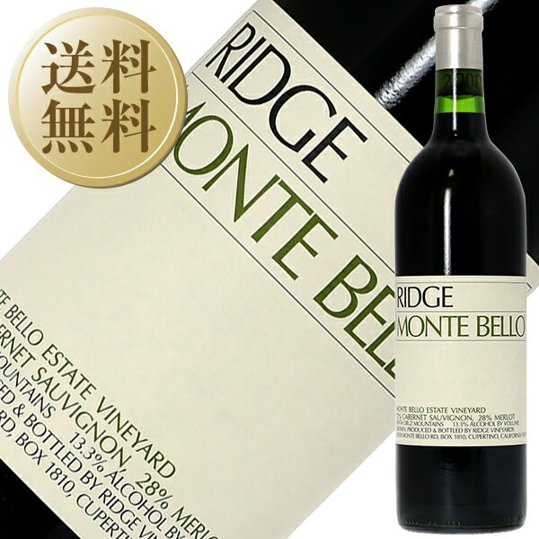 樂天商城 - 【送料無料】 リッジ ヴィンヤーズ モンテベロ 2012 正規 750ml 赤ワイン カベルネ ソーヴィニヨン アメリカ カリフォルニア