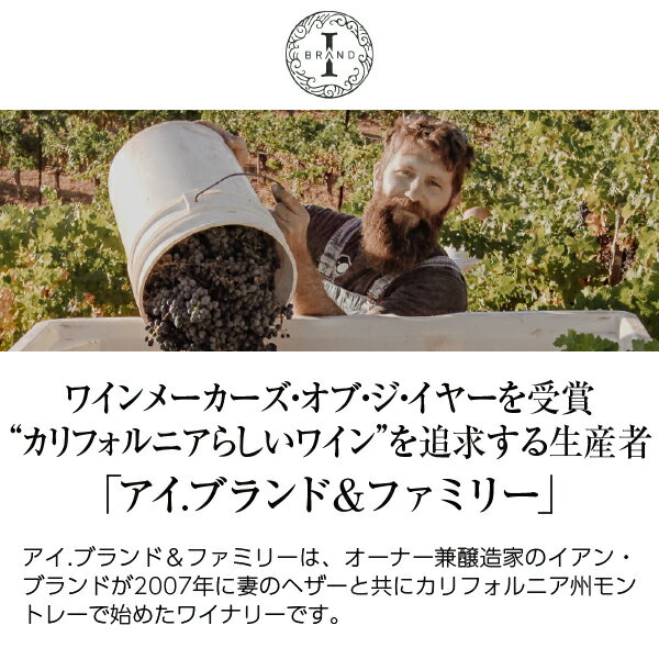 【よりどり6本以上送料無料】 アイ. ブランド＆ファミリー ペイザン ロゼ セントラル コースト 2023 750ml ロゼワイン グルナッシュ アメリカ カリフォルニア 2