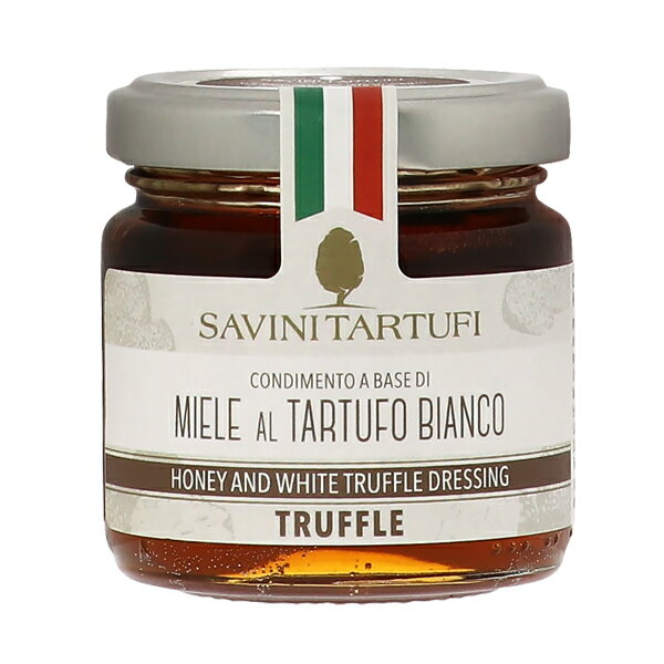 サヴィーニ タルトゥーフィ 白トリュフ入りイタリア蜂蜜（百花蜜） 120g はちみつ 食品 包装不可 ワイン(750ml)11本まで同梱可