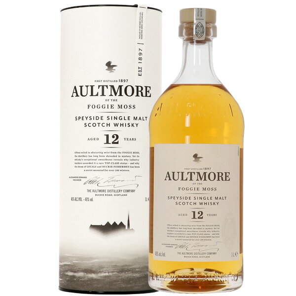 AULTMORE オルトモア 12年 46度 並行 箱付 1000ml 包装不可