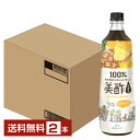 【送料無料】【包装不可】【同梱不可】 CJフーズジャパン 美酢 パイナップル 希釈タイプ 900ml ペットボトル 2本 お酢飲料 飲むお酢 食酢 ミチョ みちょ CJ FOODS JAPAN シージェーフーズ 日本正規品