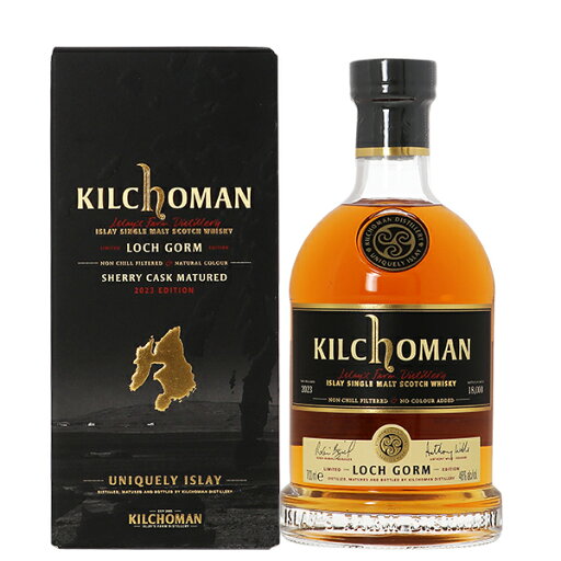 キルホーマン ロッホゴルム 2023エディション アイラ シングルモルト スコッチ ウイスキー 46度 正規 箱付 700ml キルホーマン ロッホゴルム 2023エディション アイラ シングルモルト スコッチ ウイスキー 46度 正規 箱付 700ml