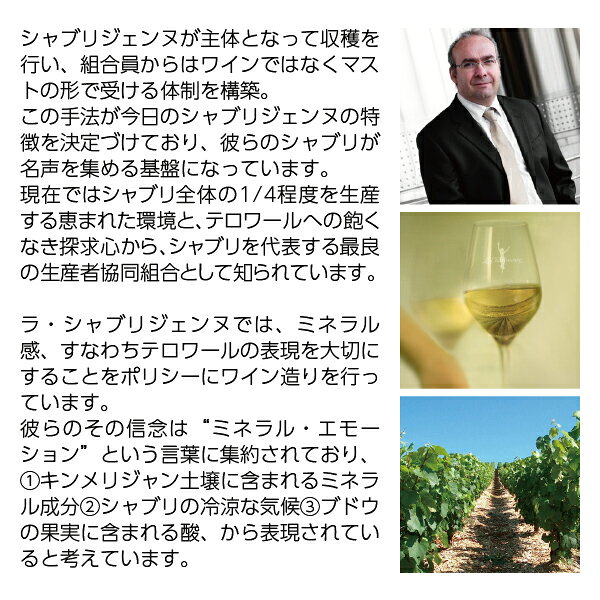 【よりどり6本以上送料無料】 ラ シャブリジェンヌ シャブリ プルミエクリュ モン ド ミリュー 2022 750ml 白ワイン シャルドネ フランス ブルゴーニュ ledled-10039583 酒類の総合専門店 フェリシティー サンプル画像3