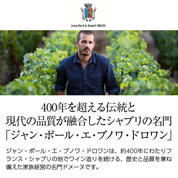 【よりどり6本以上送料無料】 ジャン ポール エ ブノワ ドロワン シャブリ グラン クリュ グルヌイユ 2023 750ml 白ワイン シャルドネ フランス ブルゴーニュ ledled-10041960 酒類の総合専門店 フェリシティー サンプル画像2