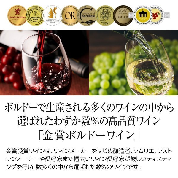 金賞受賞ボルドーワイン シャトー ミシュレ 2022 750ml 赤ワイン メルロー フランス ボルドー 金賞ワイン 金賞ボルドー ledled-10042387 酒類の総合専門店 フェリシティー サンプル画像2