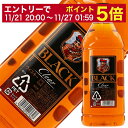 【5/1 00:00～ メーカー横断割引クーポン取得可】ブラックニッカ クリア 37度 1800ml（1.8L） ペットボトル ニッカ ウイスキー 1梱包6本まで 包装不可